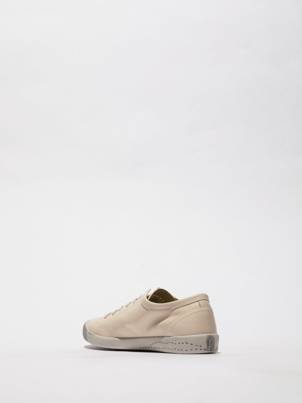 Softinos Isla Smooth leather cream trainers