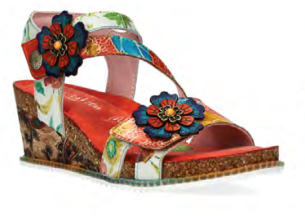 Laura Vita Bonito 32 Orange sandal