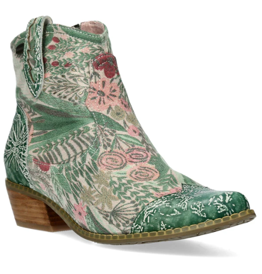 Laura Vita Santiags Hicno 01 Cowboy boot Vert
