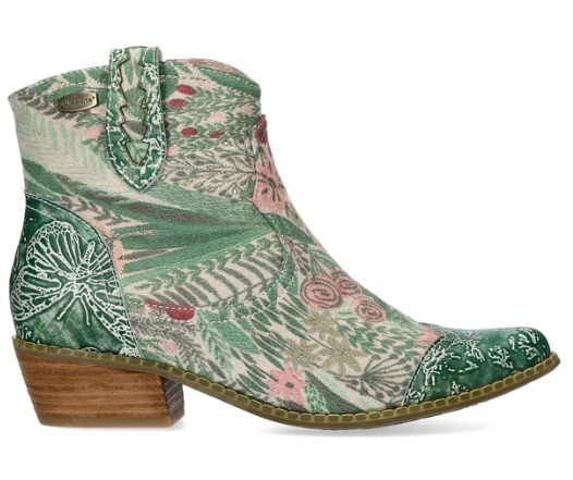 Laura Vita Santiags Hicno 01 Cowboy boot Vert