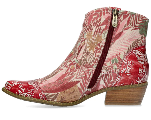 Laura Vita Santiags Hicno 01 Cowboy boot Raspberry