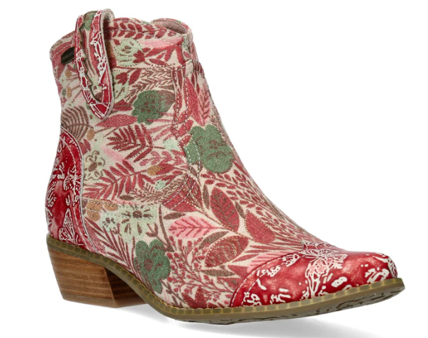 Laura Vita Santiags Hicno 01 Cowboy boot Raspberry
