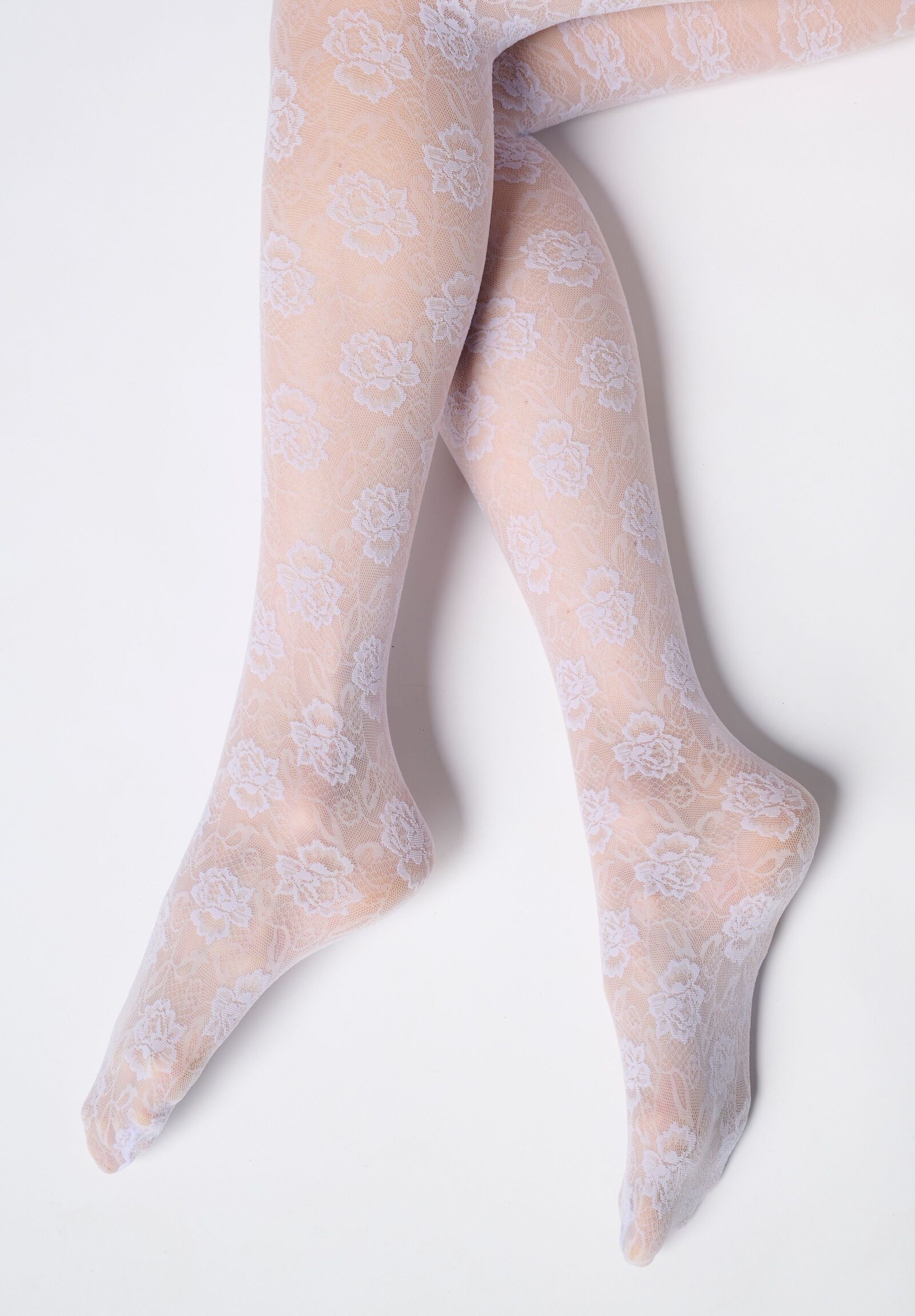 Oroblu Lace Allure Tights Lilac