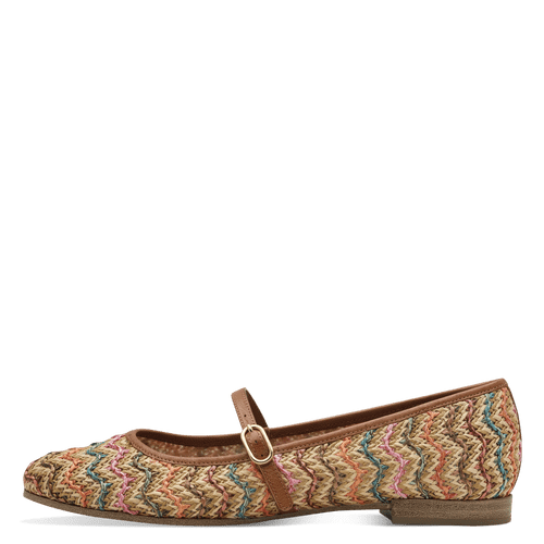 Tamaris multicolour flats