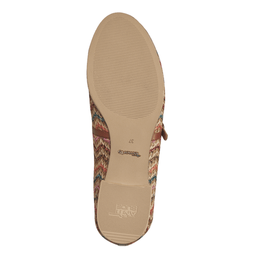 Tamaris multicolour flats
