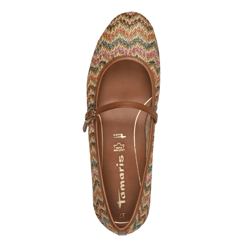 Tamaris multicolour flats
