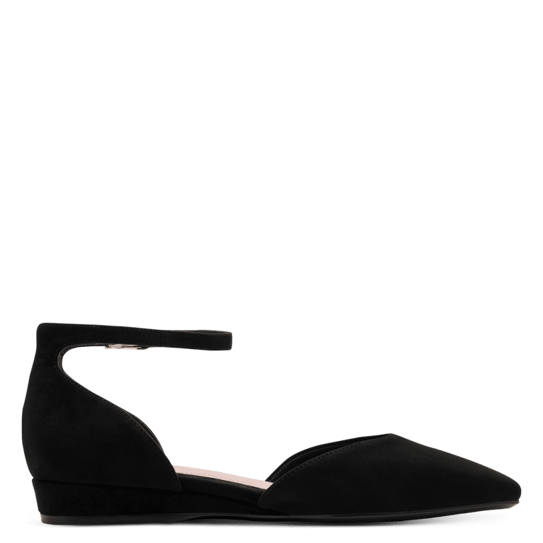 1-22155-46-001 Tamaris black court shoe
