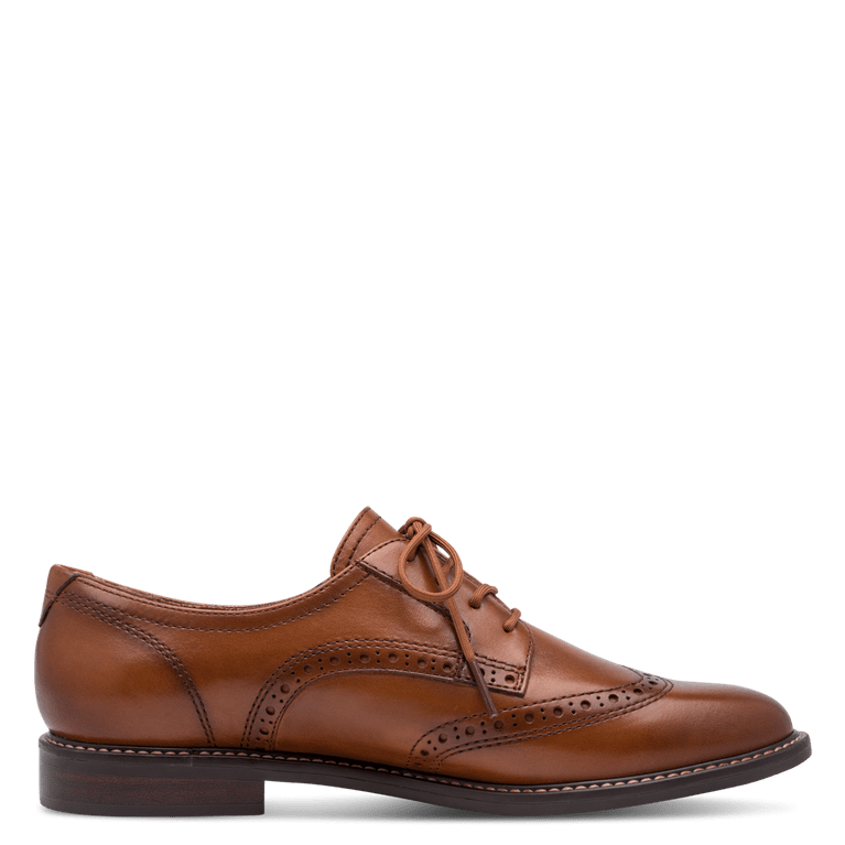 Tamaris 1-23205-47-305 Cognac Brogue Shoe
