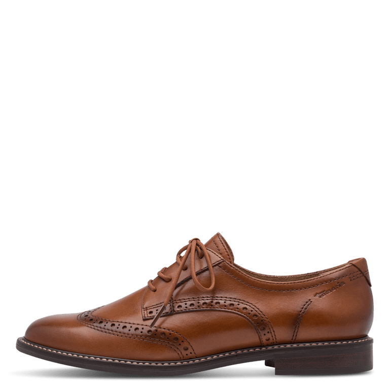 Tamaris 1-23205-47-305 Cognac Brogue Shoe