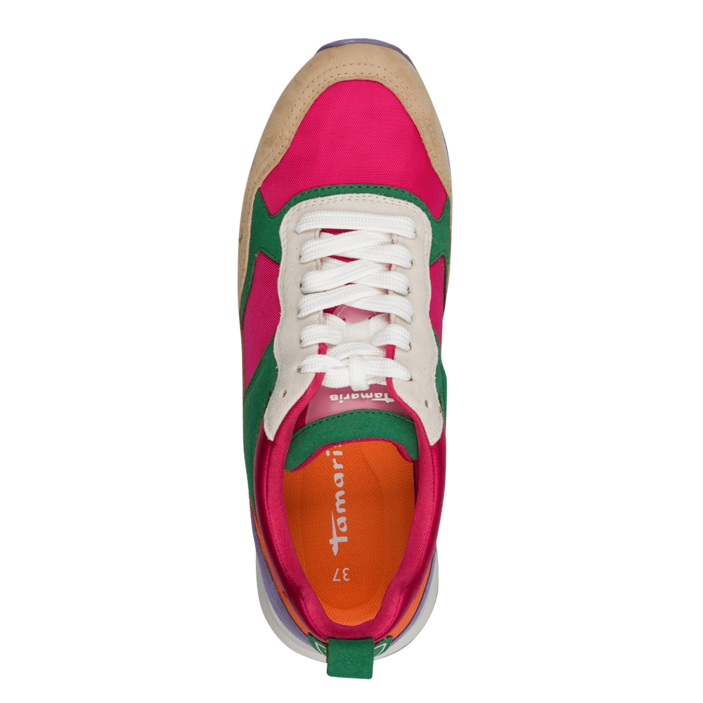 Tamaris 1-23741-43-902 multi colour trainer