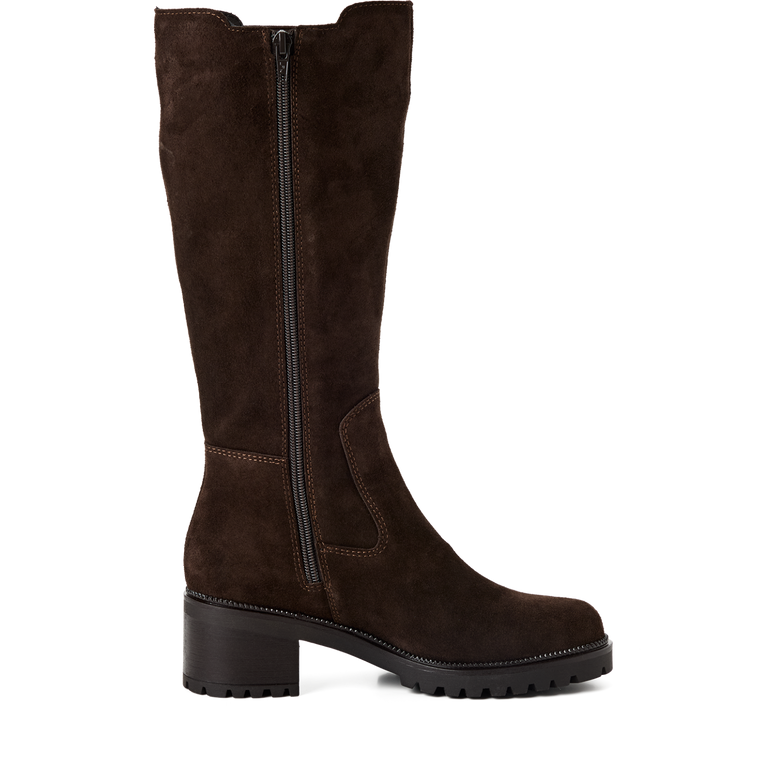 Tamaris 1-25600-47-304 Mocca knee high Boot