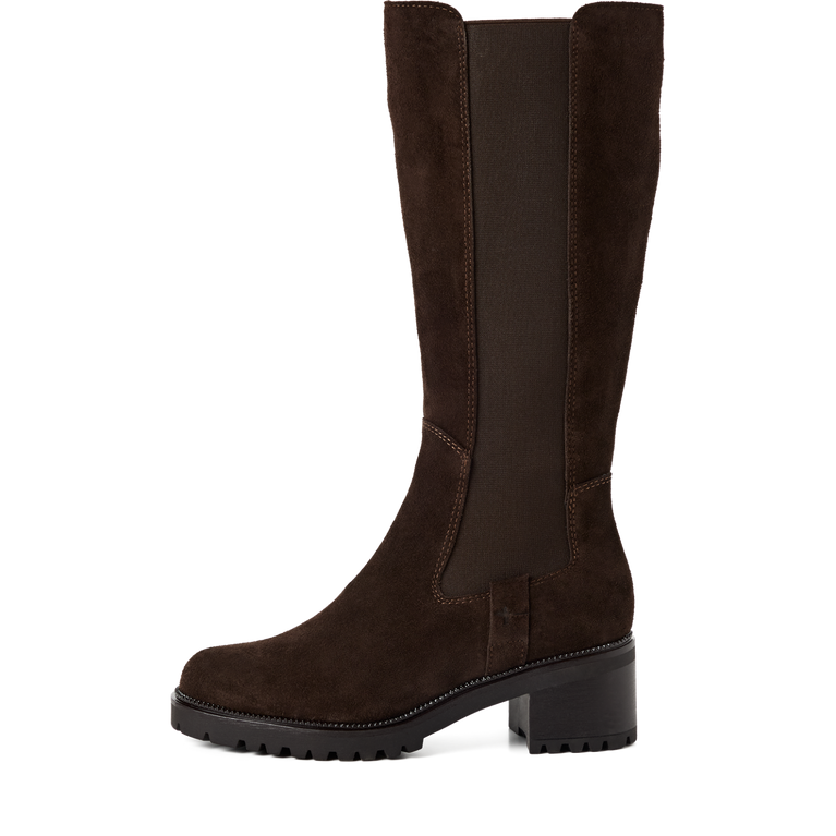 Tamaris 1-25600-47-304 Mocca knee high Boot