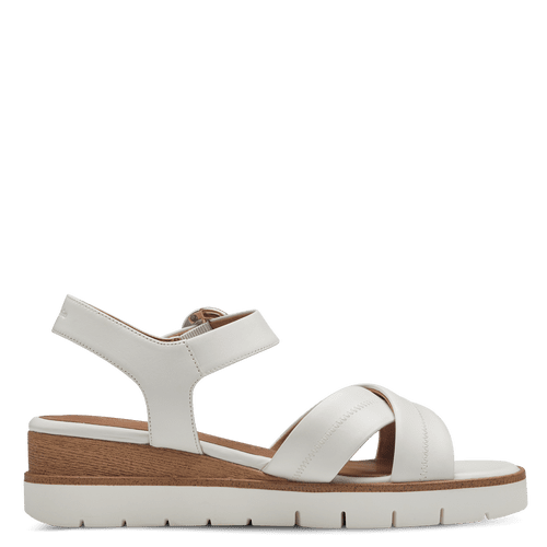 Tamaris 1-28202 white strappy sandal