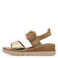 Tamaris tan comb sandal