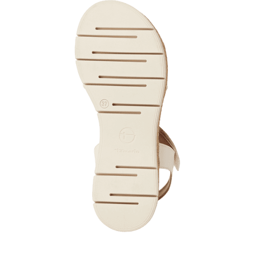 Tamaris white leather sandals