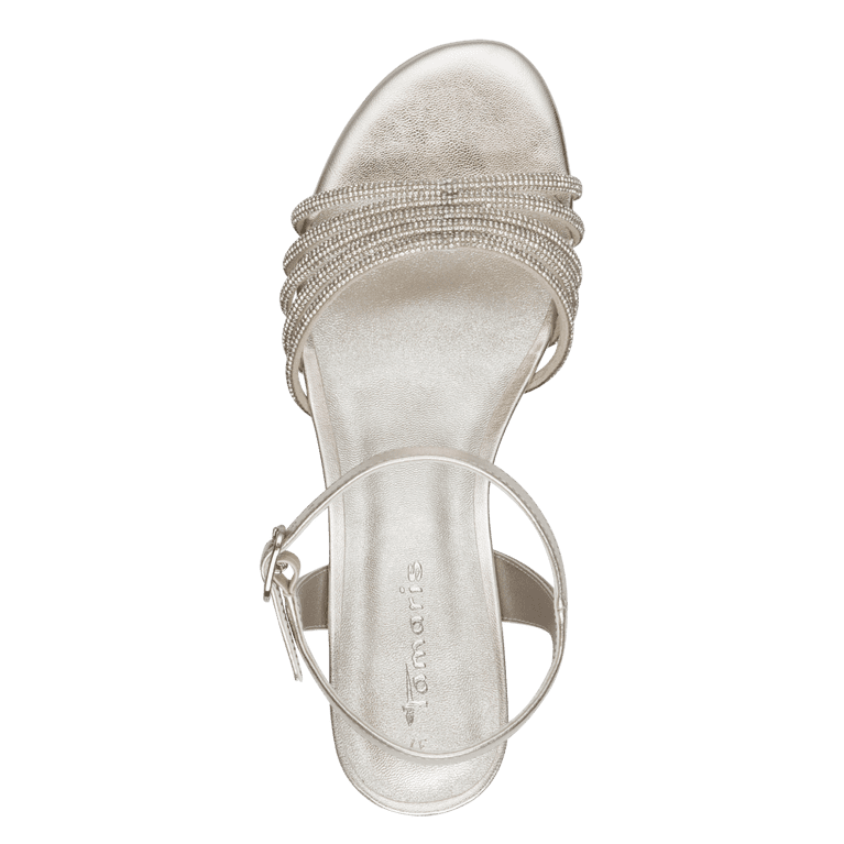 Tamaris 1-28248-44-957 Platinum heels