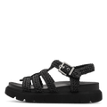 Tamaris 1-28402-46-001 Black textured sandal