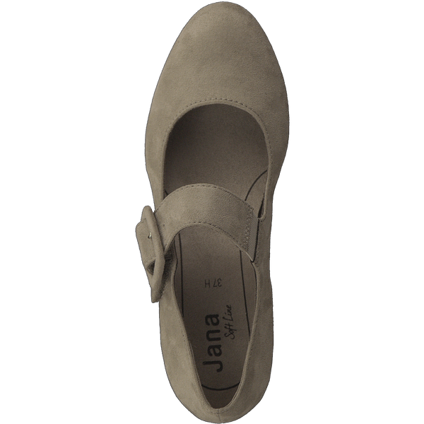 Jana stone clasp pumps