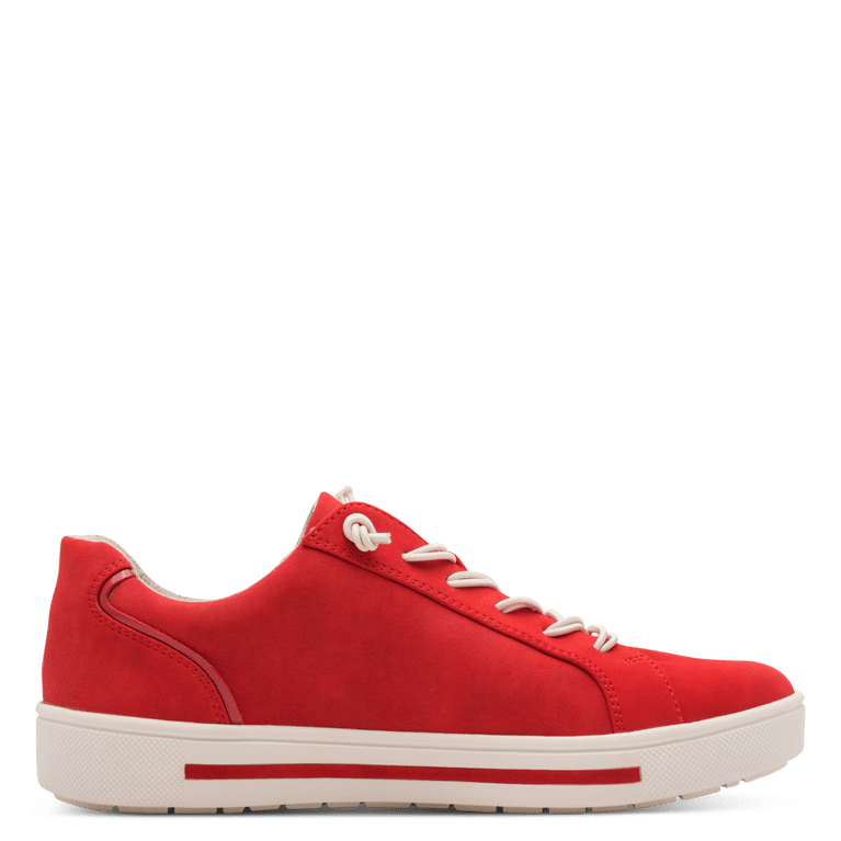 8-23660-42-500 Jana Vegan red trainer