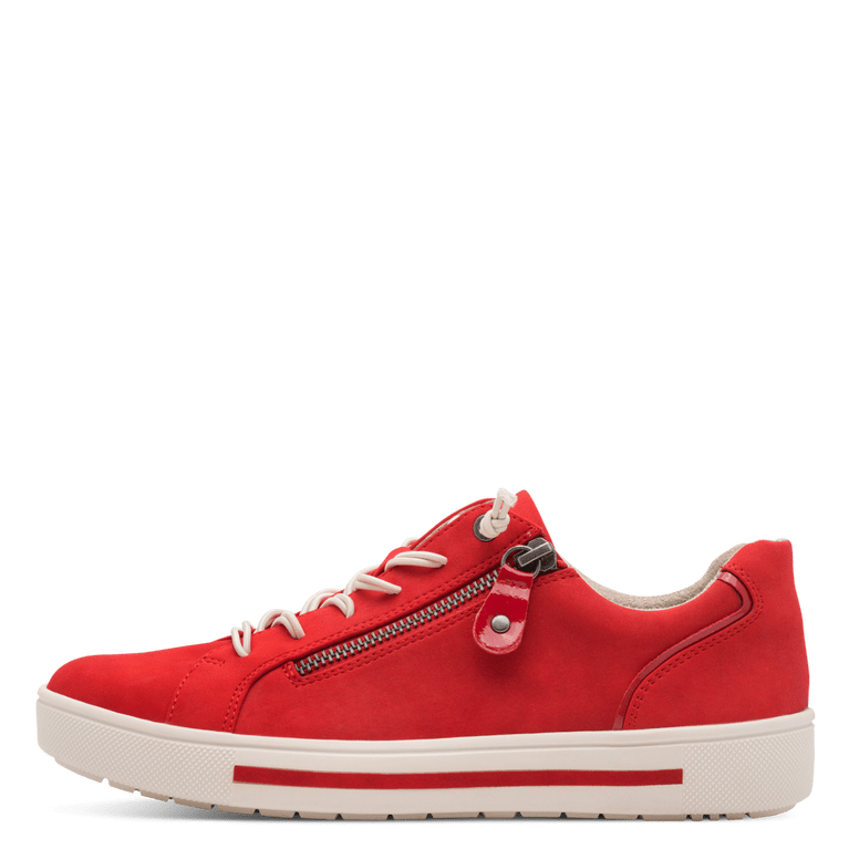 8-23660-42-500 Jana Vegan red trainer