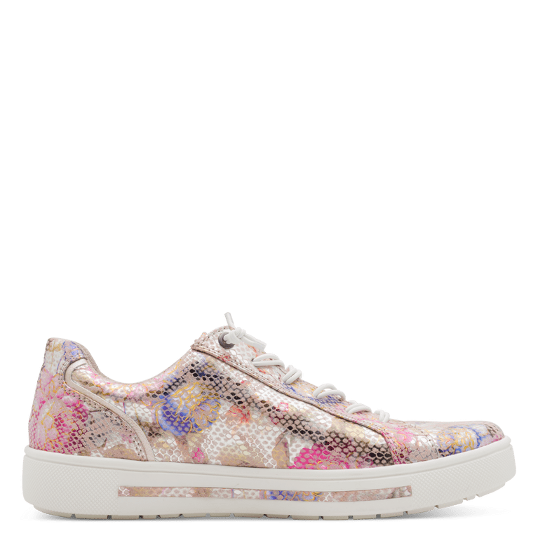 Jana 8-23661-42-989 Flowers multi vegan trainer