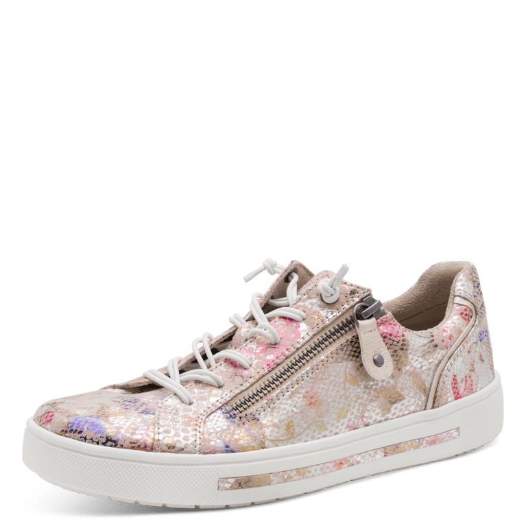 Jana 8-23661-42-989 Flowers multi vegan trainer