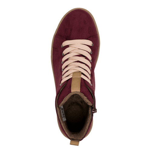 Jana 8-25280-43-549 Bordeaux Vegan Boot