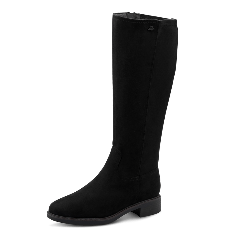 Jana 8-25561-47-001 Vegan Black Knee High Boot