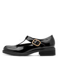 Tamaris Comfort 8-84706-47-018 Black Patent T-bar shoe