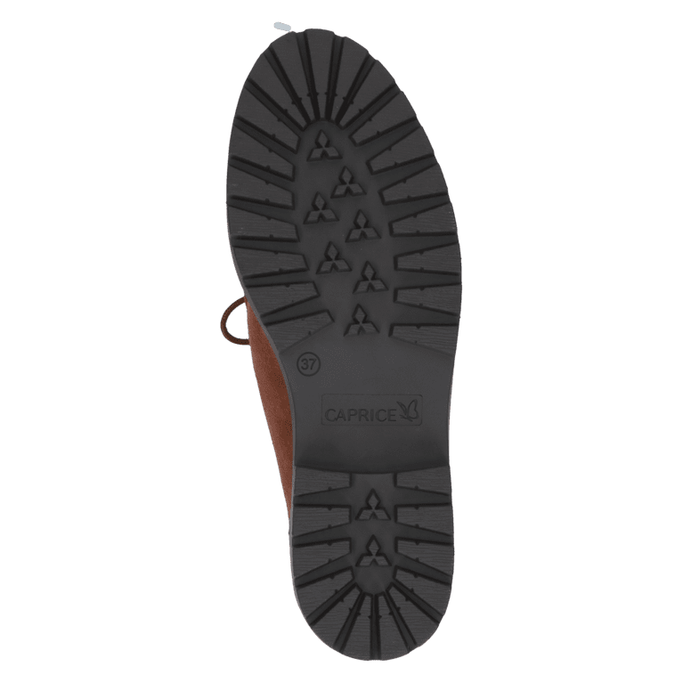 Caprice 9-23612-45-305 Cognac Suede Shoe