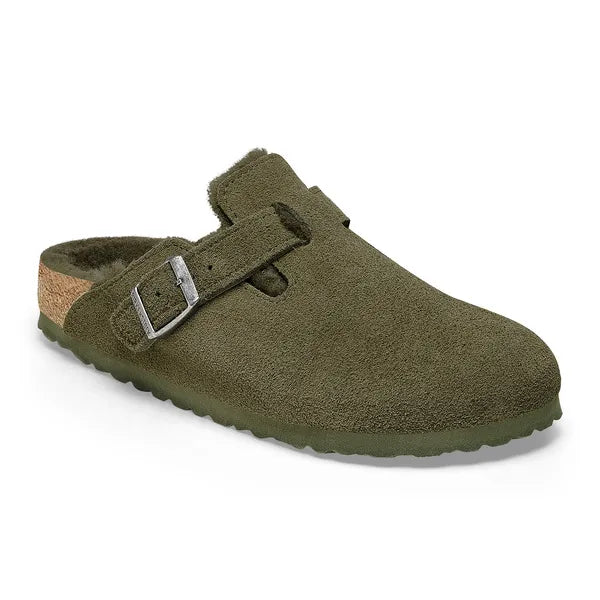 Birkenstock Boston Shearling Thyme clog