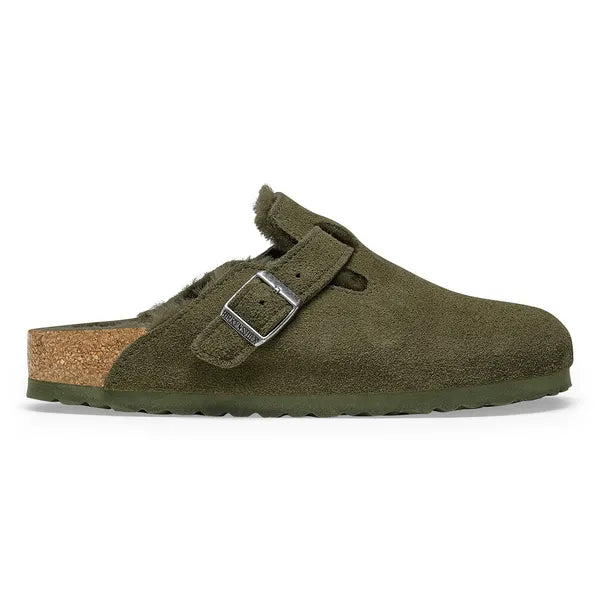 Birkenstock Boston Shearling Thyme clog