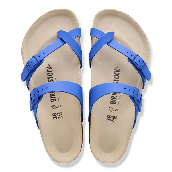Birkenstock Mayari birko-flor Ultra Blue sandal
