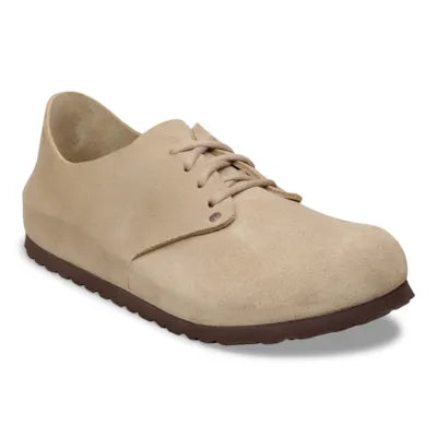 Birkenstock Maine suede Taupe lace up shoe