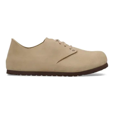 Birkenstock Maine suede Taupe lace up shoe