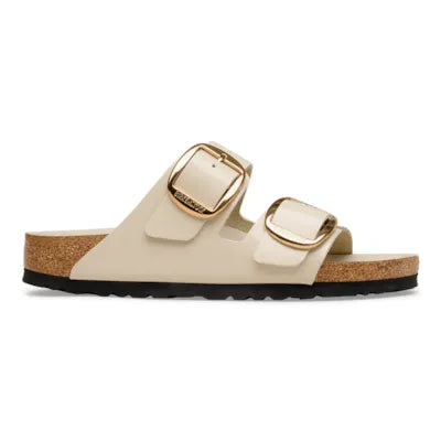 Birkenstock Arizona Big Buckle Patent Leather sandal - Oyster