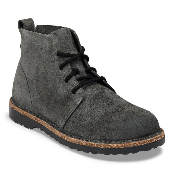 Birkenstock Uppsala Mid Suede Leather Unisex Lace up Boot