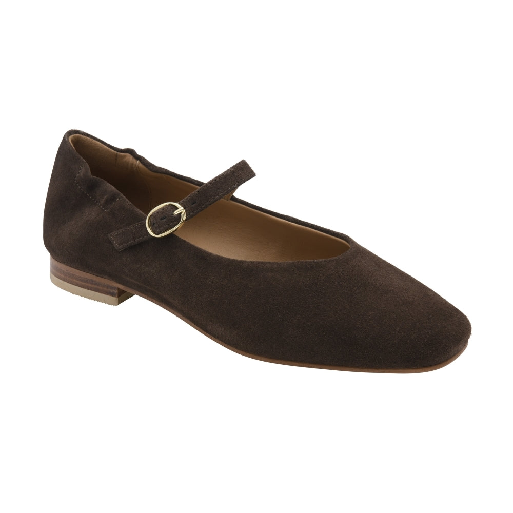 Ravel Lanton Brown Suede flats