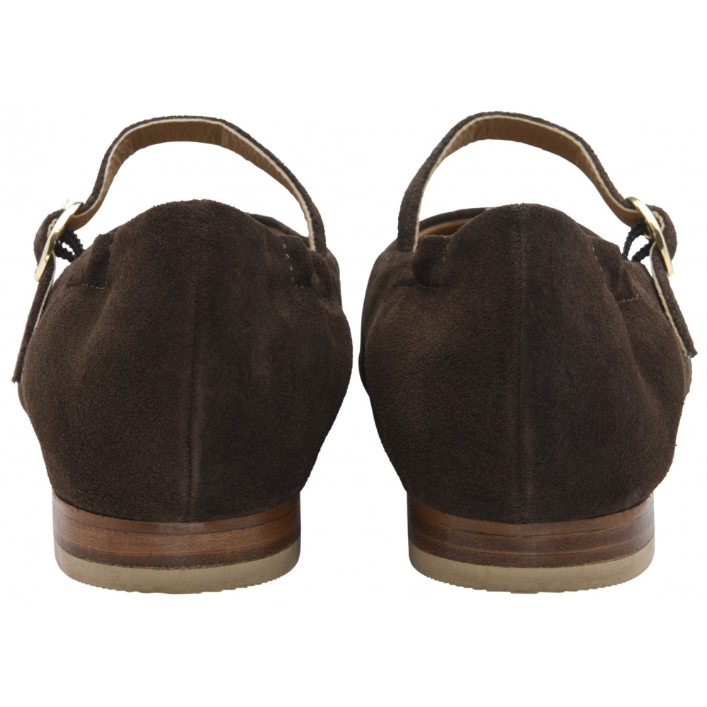 Ravel Lanton Brown Suede flats