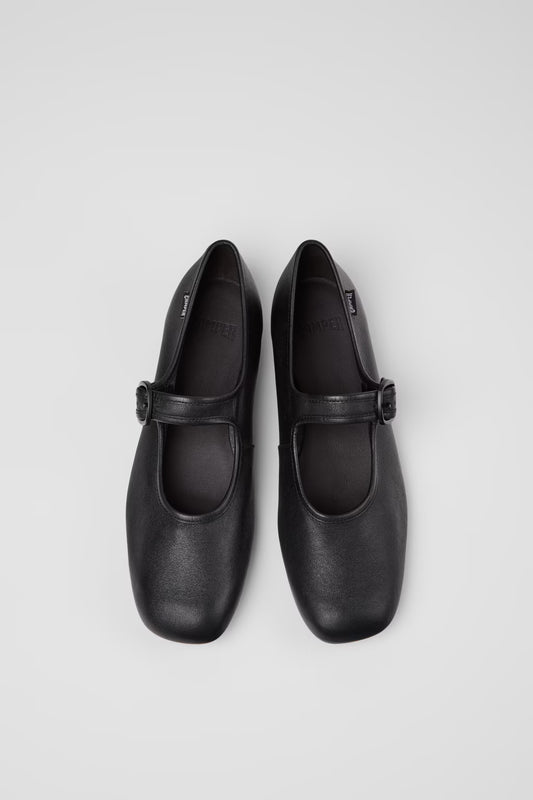 Camper Casi Myra black leather shoes