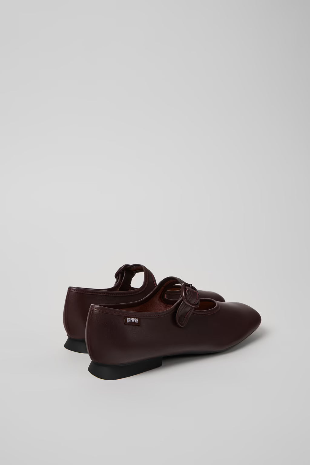Camper Casi Myra burgundy leather shoes
