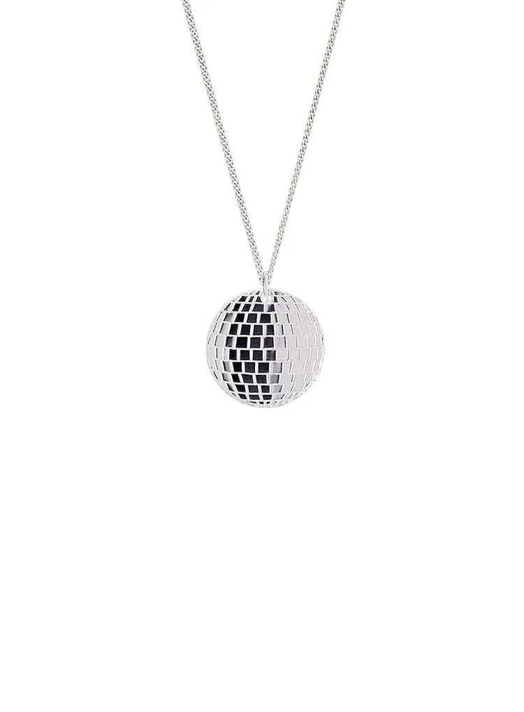Tatty Devine Disco ball necklace