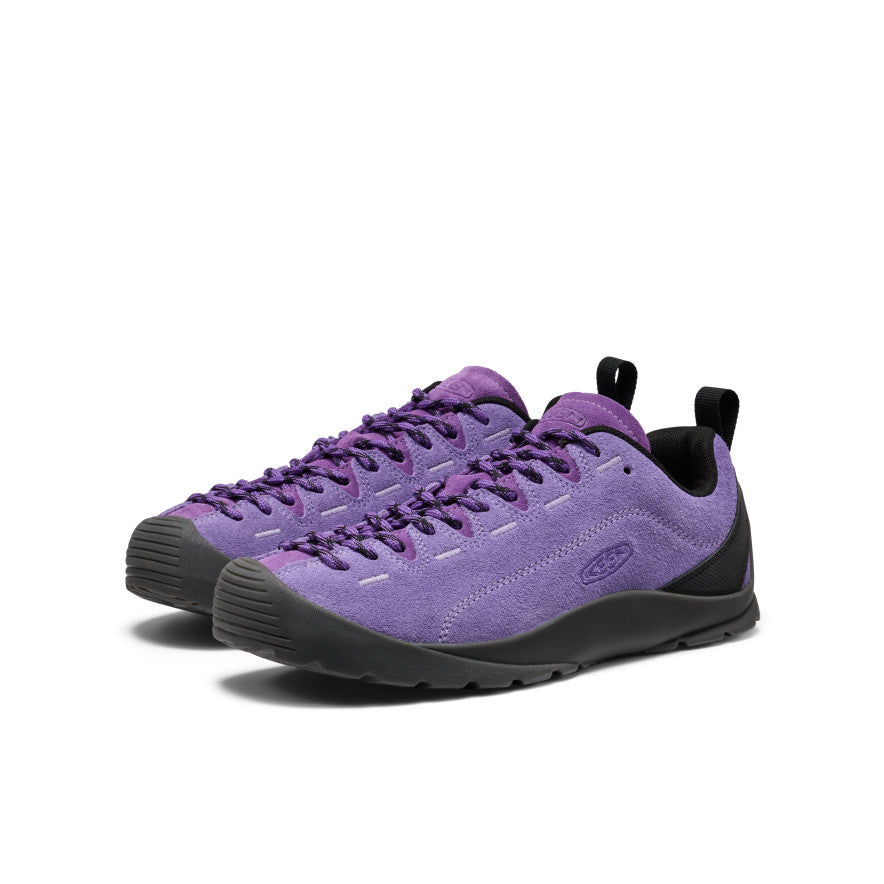 Keen Jasper Pansy/Black suede trainer