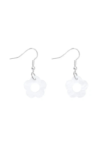 Tatty Devine flower charm earrings