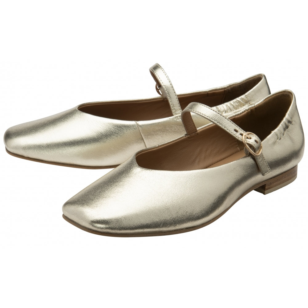 Ravel Lanton Gold Flats