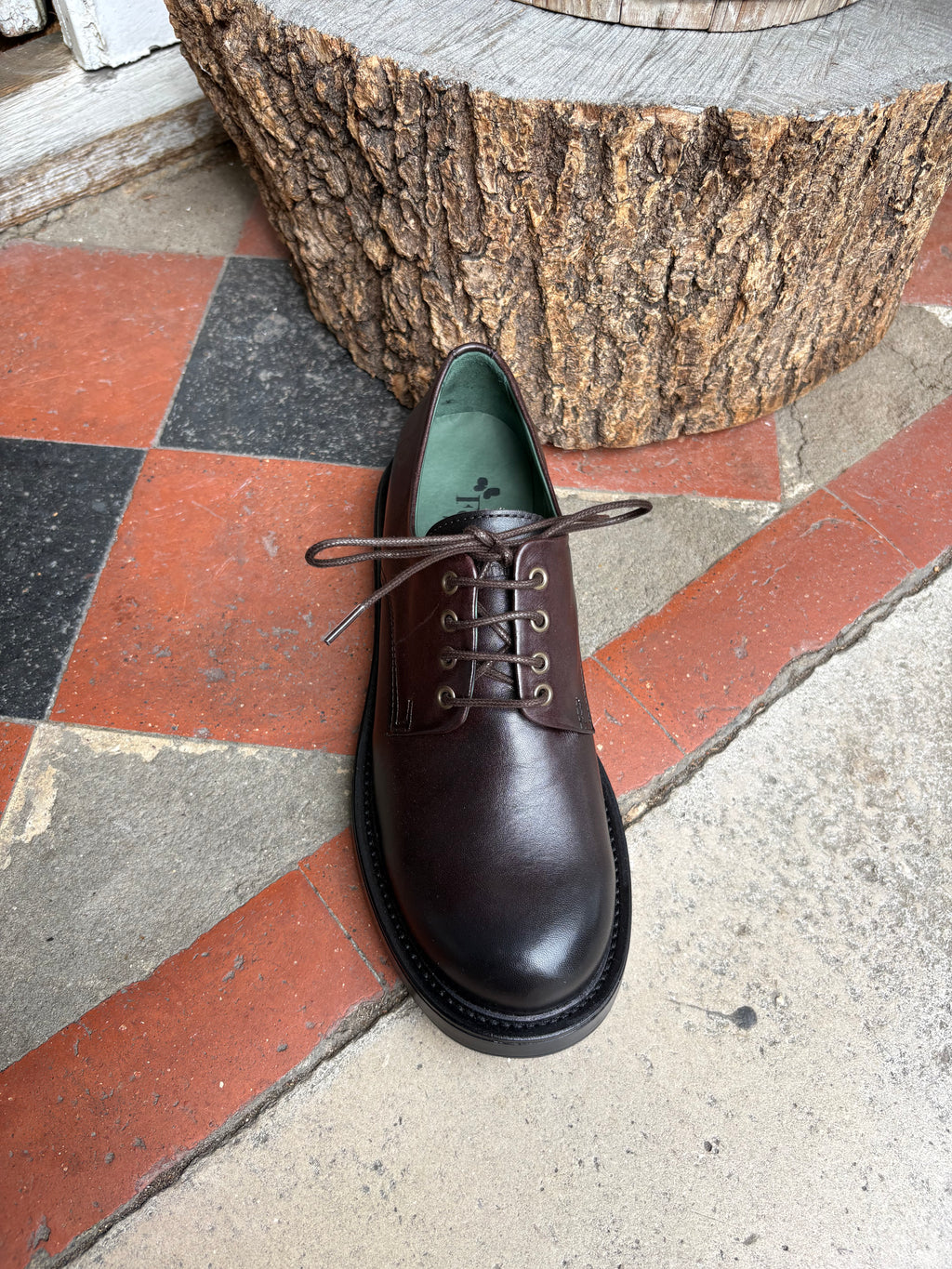 Felmini E540 Anilex T.Moro Dark brown lace up shoe