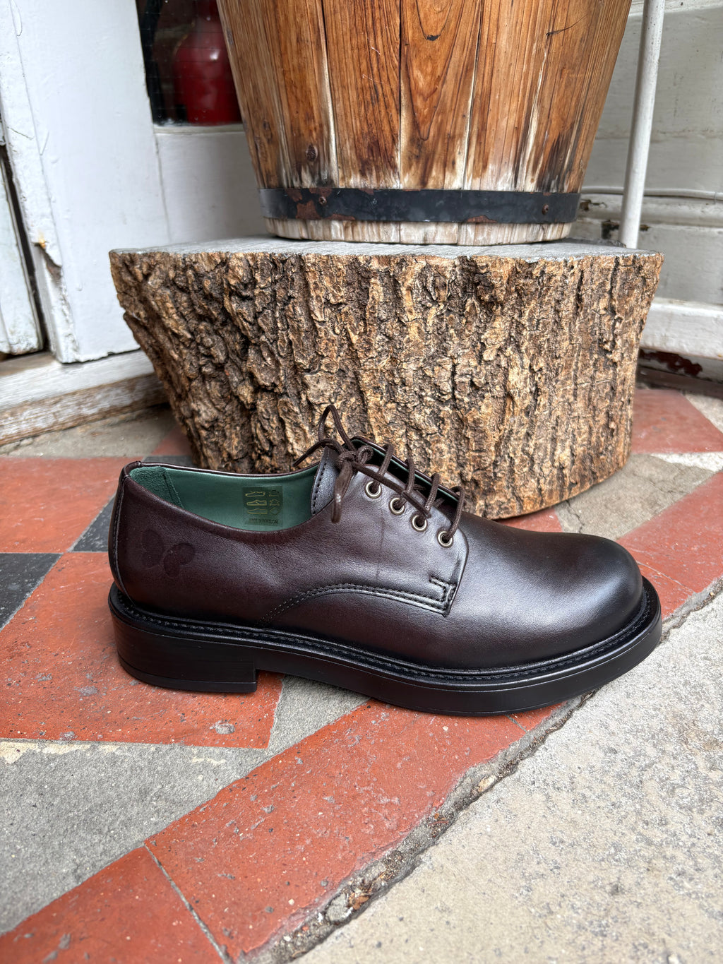 Felmini E540 Anilex T.Moro Dark brown lace up shoe