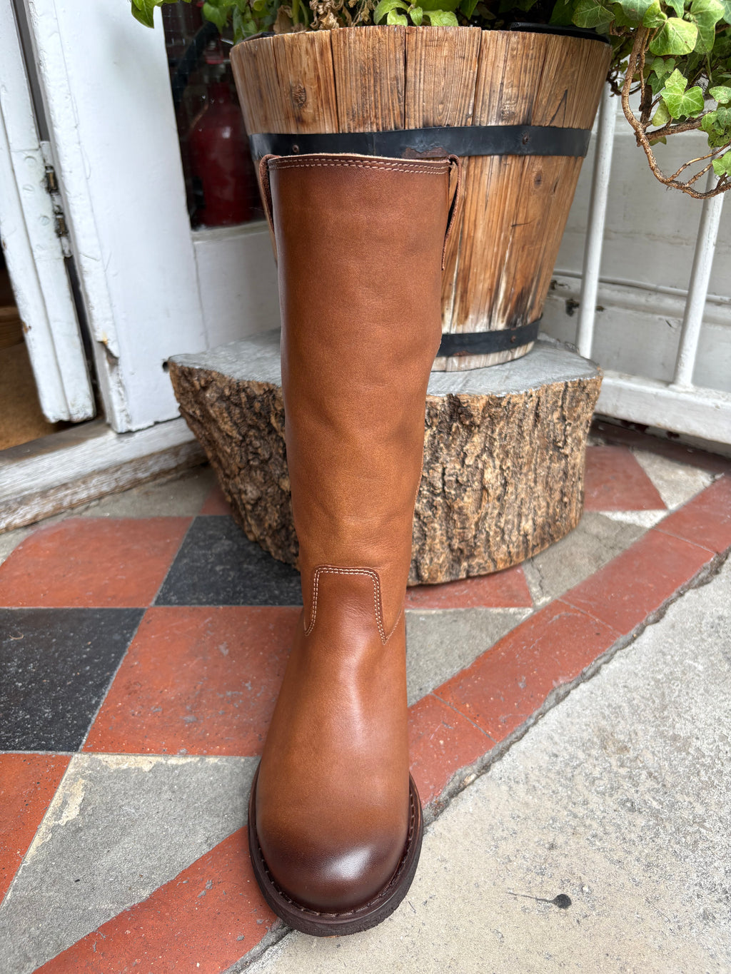 Felmini E638 Anilex Cuoio Brown Pull on boot