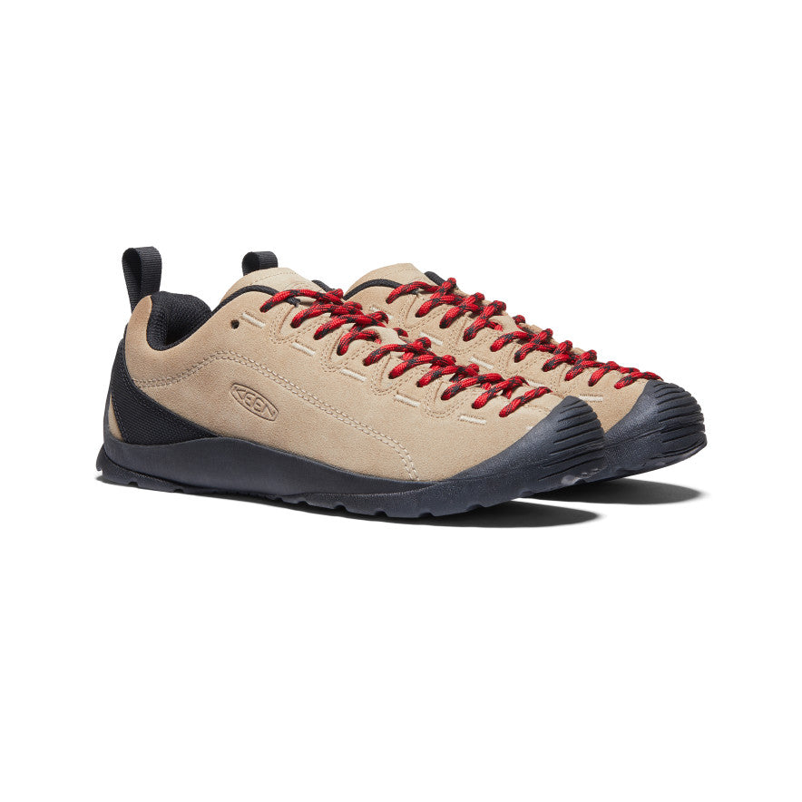 Keen Jasper Silver Mink suede trainer