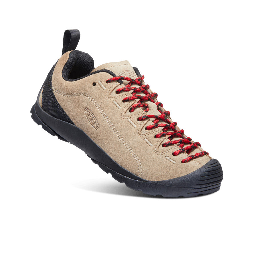Keen Jasper Silver Mink suede trainer